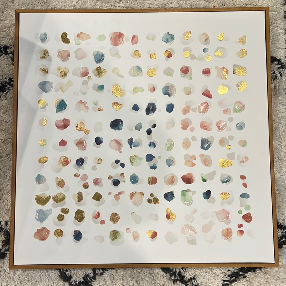 Framed art canvas